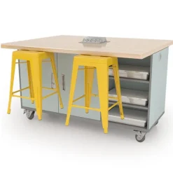 The Ed Table w/ 4 Stools