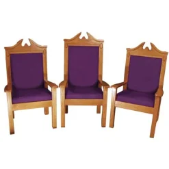 Traditional Style Side Pulpit Clergy Chair