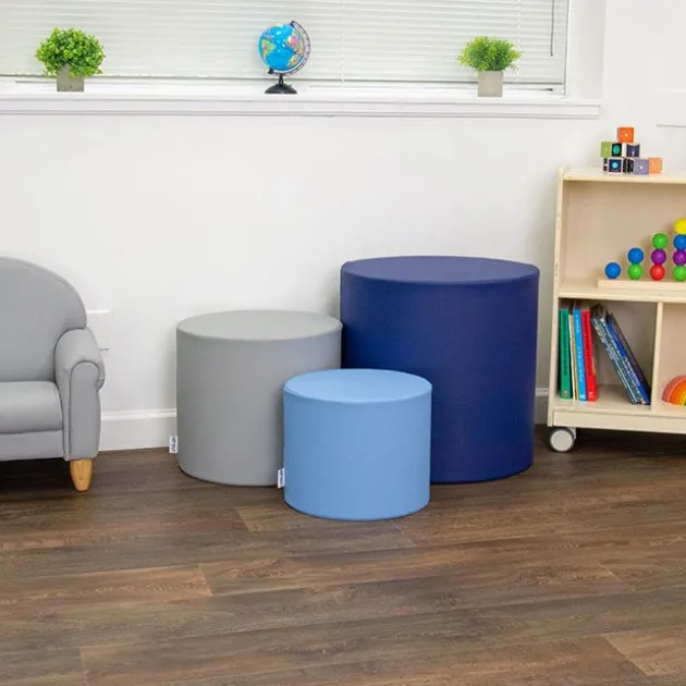 Tranquility Ottoman Trio Stool Set