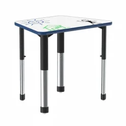 Trapezoid Collaborative Student Desks