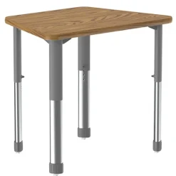 Trapezoid Collaborative Student Desks
