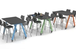 Trespa TopLab Plus Planner Studio Table w/ Glides (36'' W x 72'' D x 40'' H)