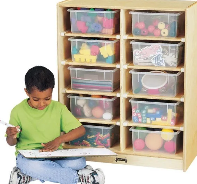 10 Tub Single Cubbie Unit