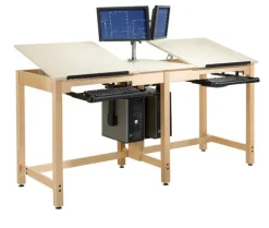 Two-Station CPU Drafting Table