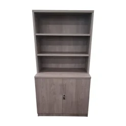Ultra Premium Laminate Series Hutch and Two-Door Cabinet
