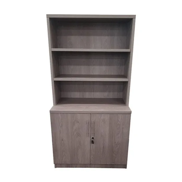 Ultra Premium Laminate Series Hutch and Two-Door Cabinet