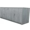 Ultra Premium Laminate Series Credenza w/ Lateral Files & Cabinet
