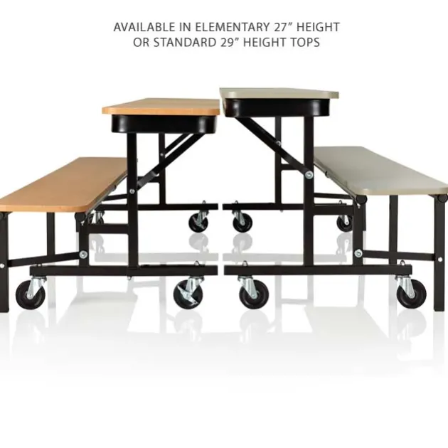 Uniframe Convertible Bench Table- 8' Long