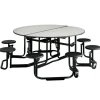 Uniframe Round Stool Cafeteria Tables