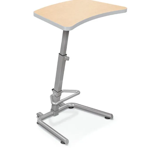Up-Rite Curve Top Student Sit and Stand Desk