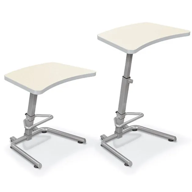 Up-Rite Curve Top Student Sit and Stand Desk