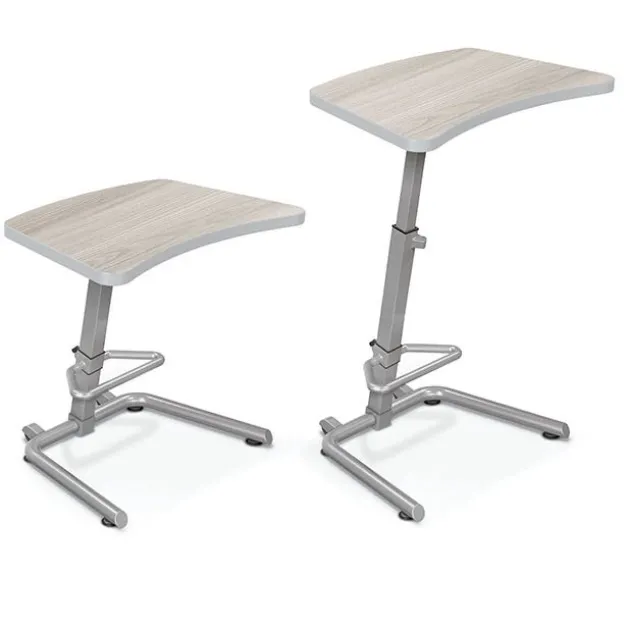 Up-Rite Curve Top Student Sit and Stand Desk