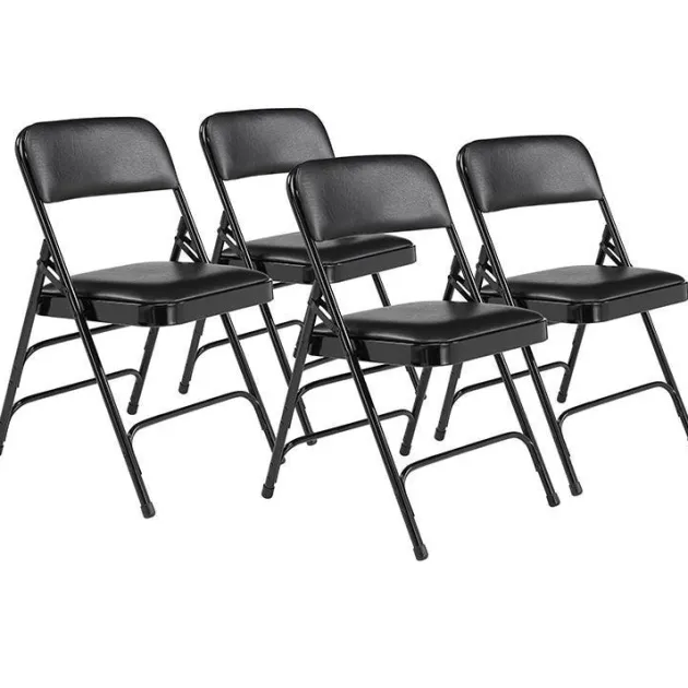 Vinyl Folding Chair Triple Braced Model 1300