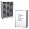 Voyager Series Mobile Storage Cabinet with Bins by Haskell