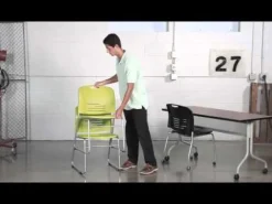 VY Sled Base Stack Chair - 2- Pack