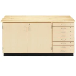 Wall Storage Bench