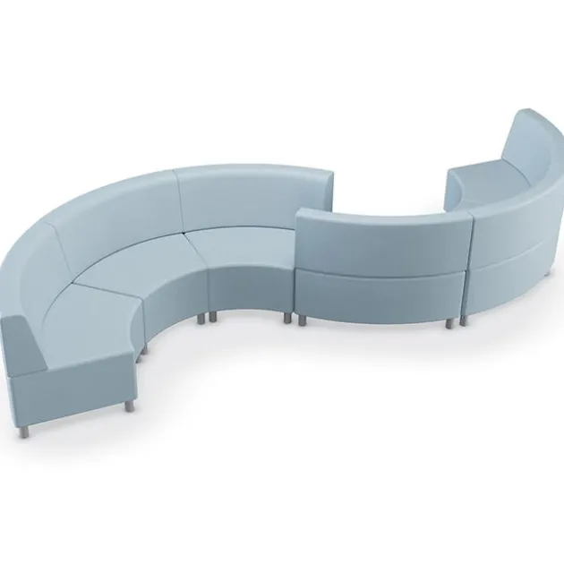 Wedge 6-Piece Modular Soft Seating Package