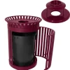 Wilmington Classic Swing Door Trash Receptacle