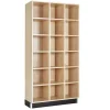 Wood Storage Cubbies