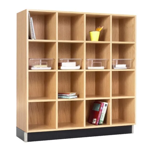 Wood Storage Cubbies