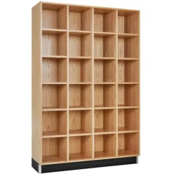 Wood Storage Cubbies