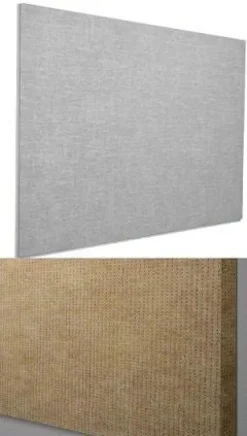 Wrapped Edge Fabric Fab-Tak Bulletin Board Panel