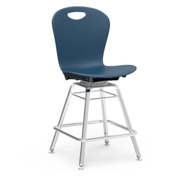 Zuma 4-Leg Fixed Height Swivel Lab Stools